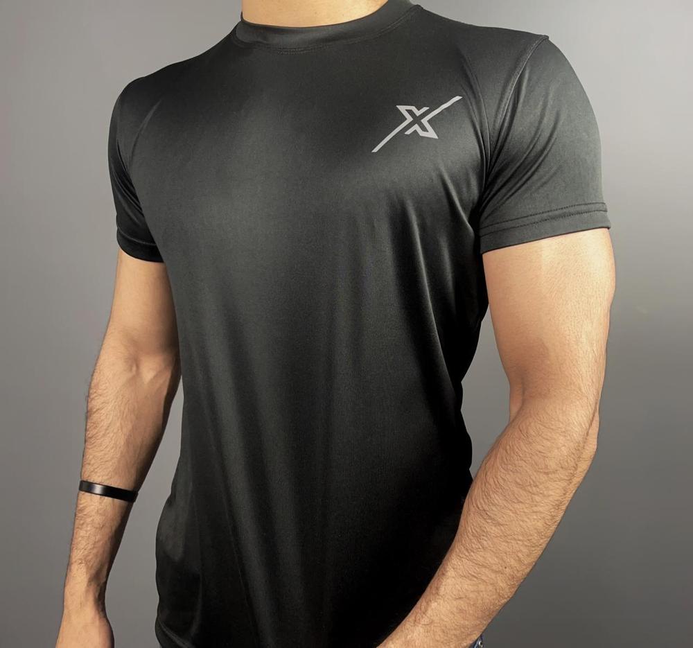 Polyester Plain T-Shirt, Pack of 2