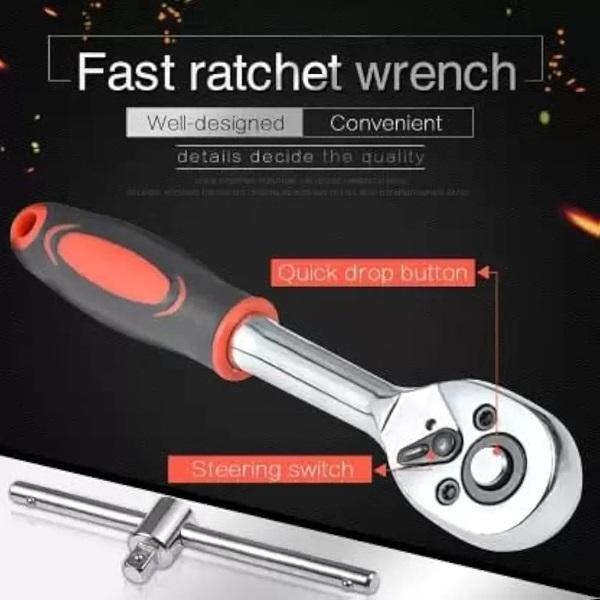 46 Pcs Stainless Steel Home Repairing Tool Set