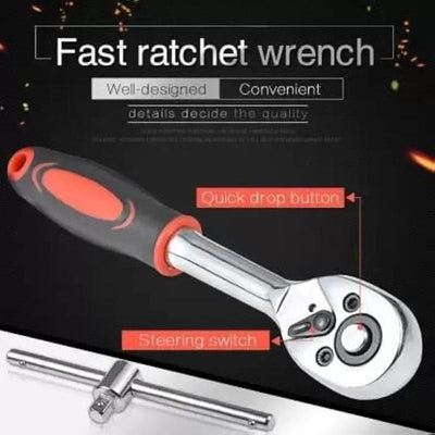 46 Pcs Stainless Steel Home Repairing Tool Set