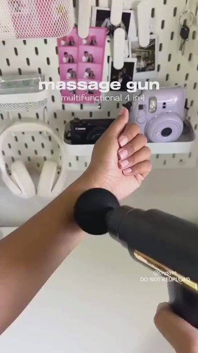 Adjustable Speed Massager Gun - Portable Muscle Relief Device